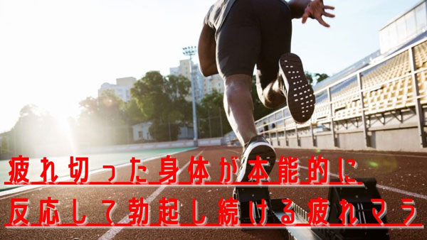 疲れ切った身体が本能的に反応して勃起し続けるのが疲れマラです。